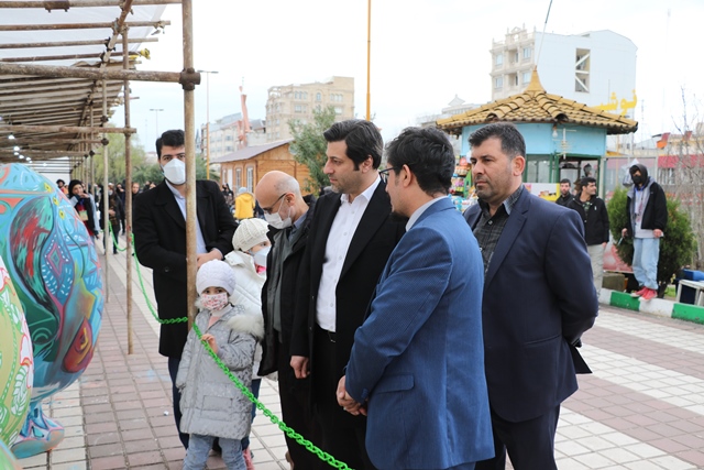  شرکت کنندگان جشنواره تخم مرغ های رنگی لاهیجان تجلیل شدند